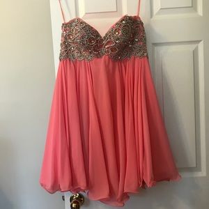 Strapless Cocktail Dress